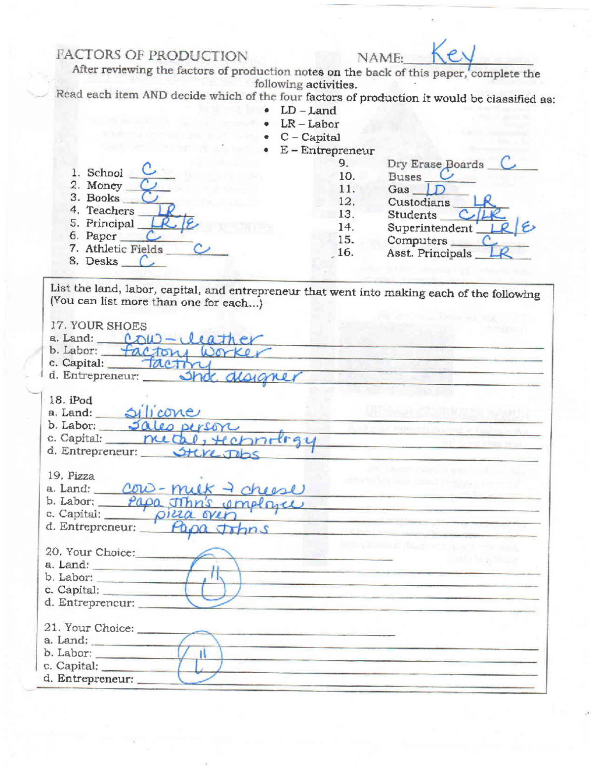 factors-review-key-learning-tes-on-th-e-activities-factors-of