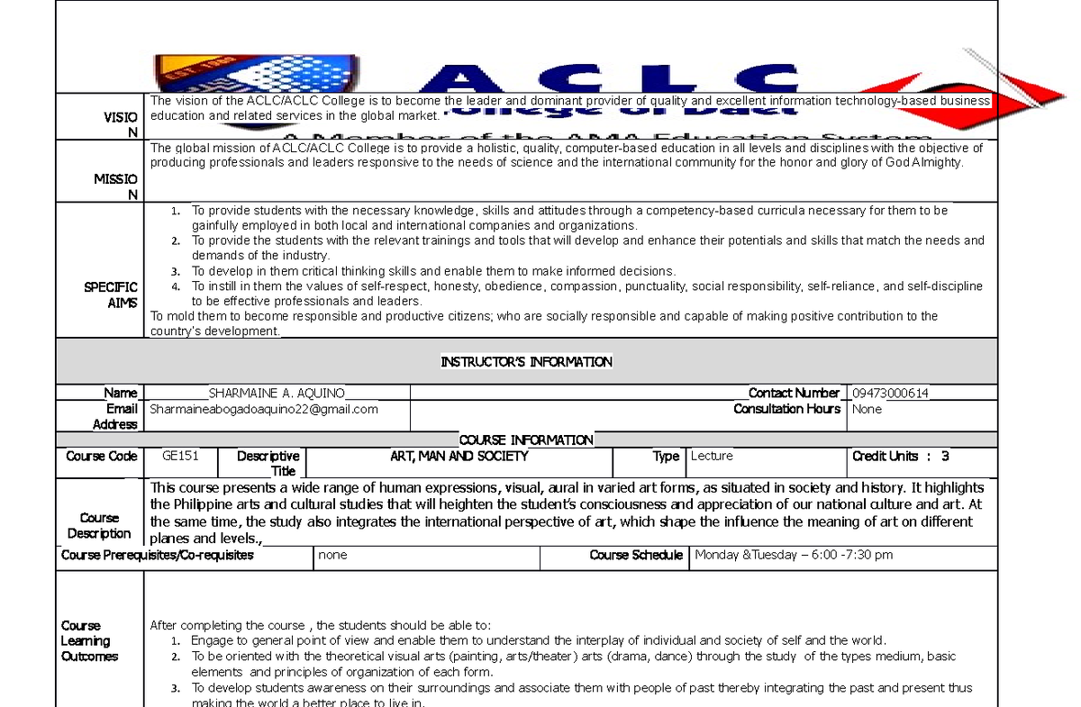 Exam 6 March 2015, questions and answers - VISIO N The vision of the ...
