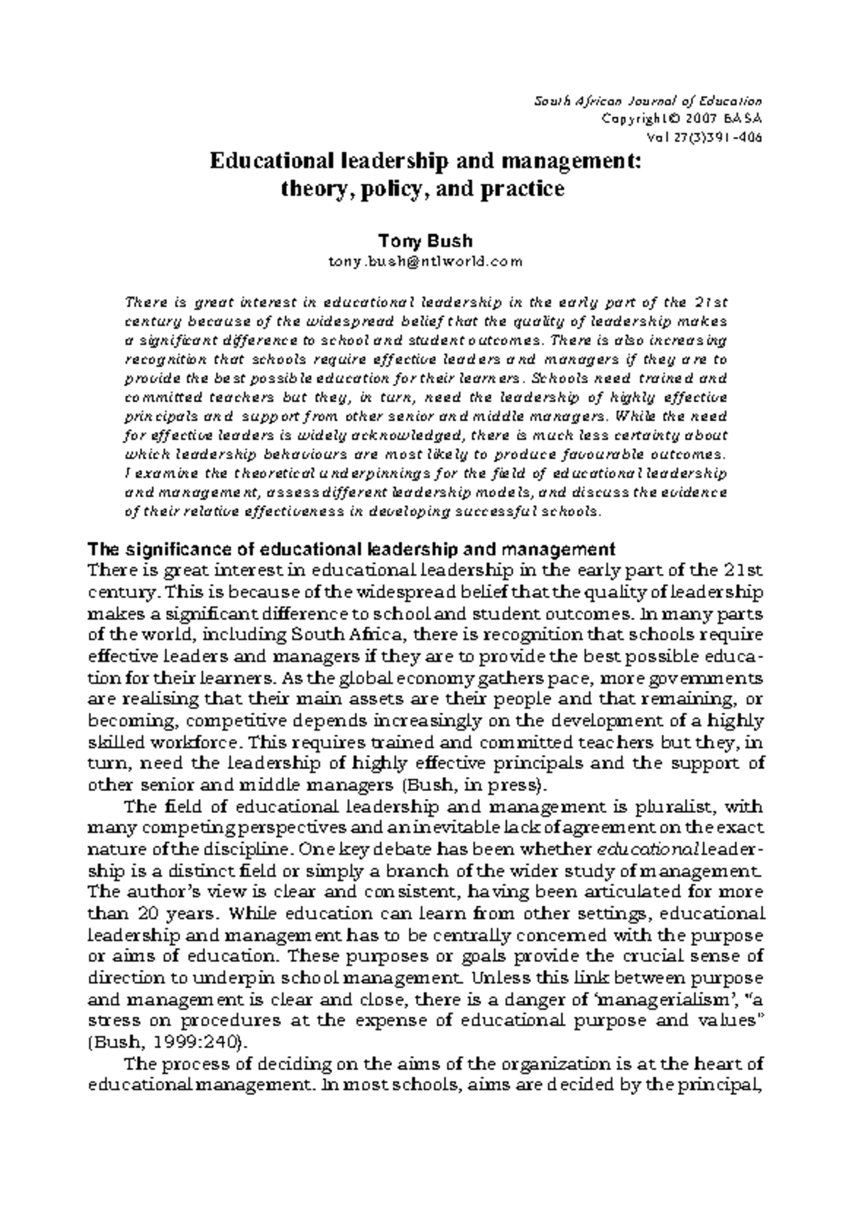 EDUCATIONAL LEADERSHIP JOURNALS visual data 7