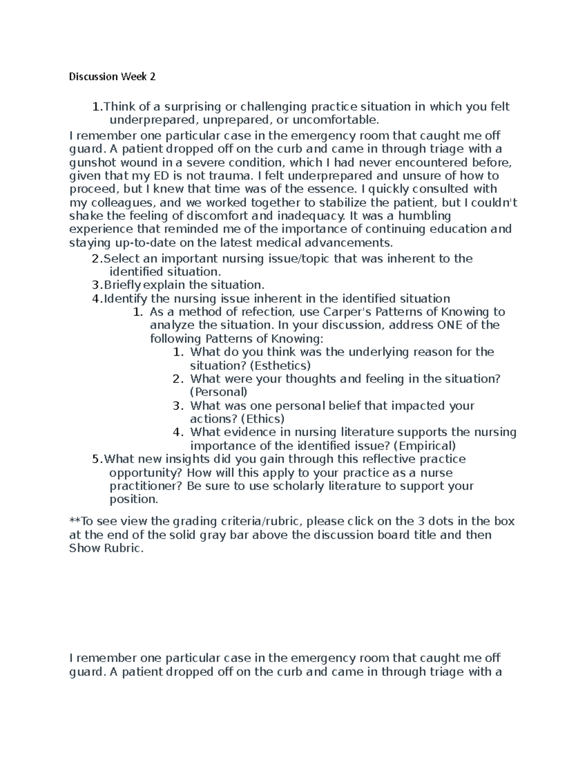 Discussion Week 2boyar - Discussion Week 2 1 of a surprising or ...