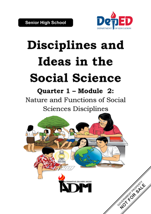 DISS Module 1 Q2 - Disciplines And Ideas In Social Science - 11 ...