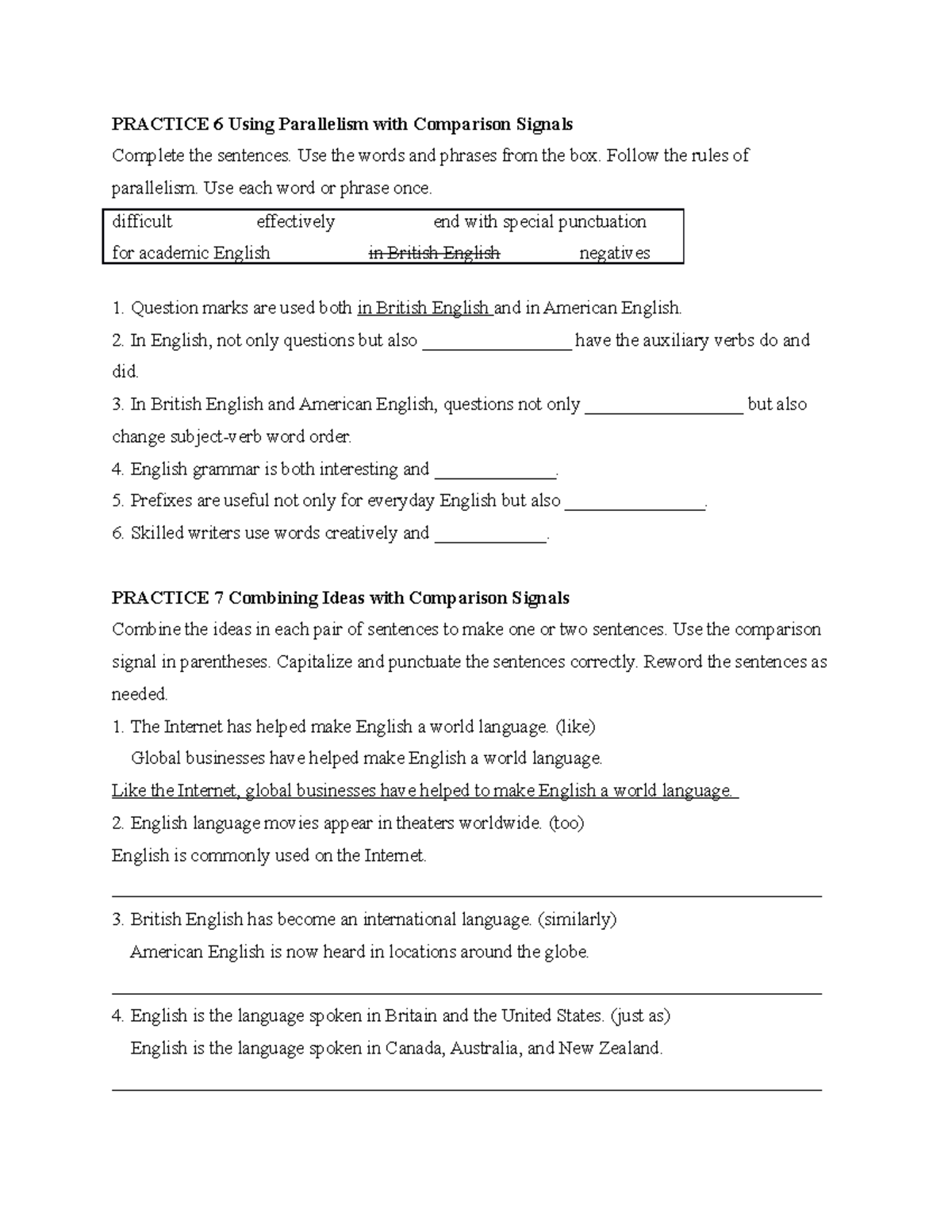 CC Signal words 970 ENG 101 MCCC Studocu