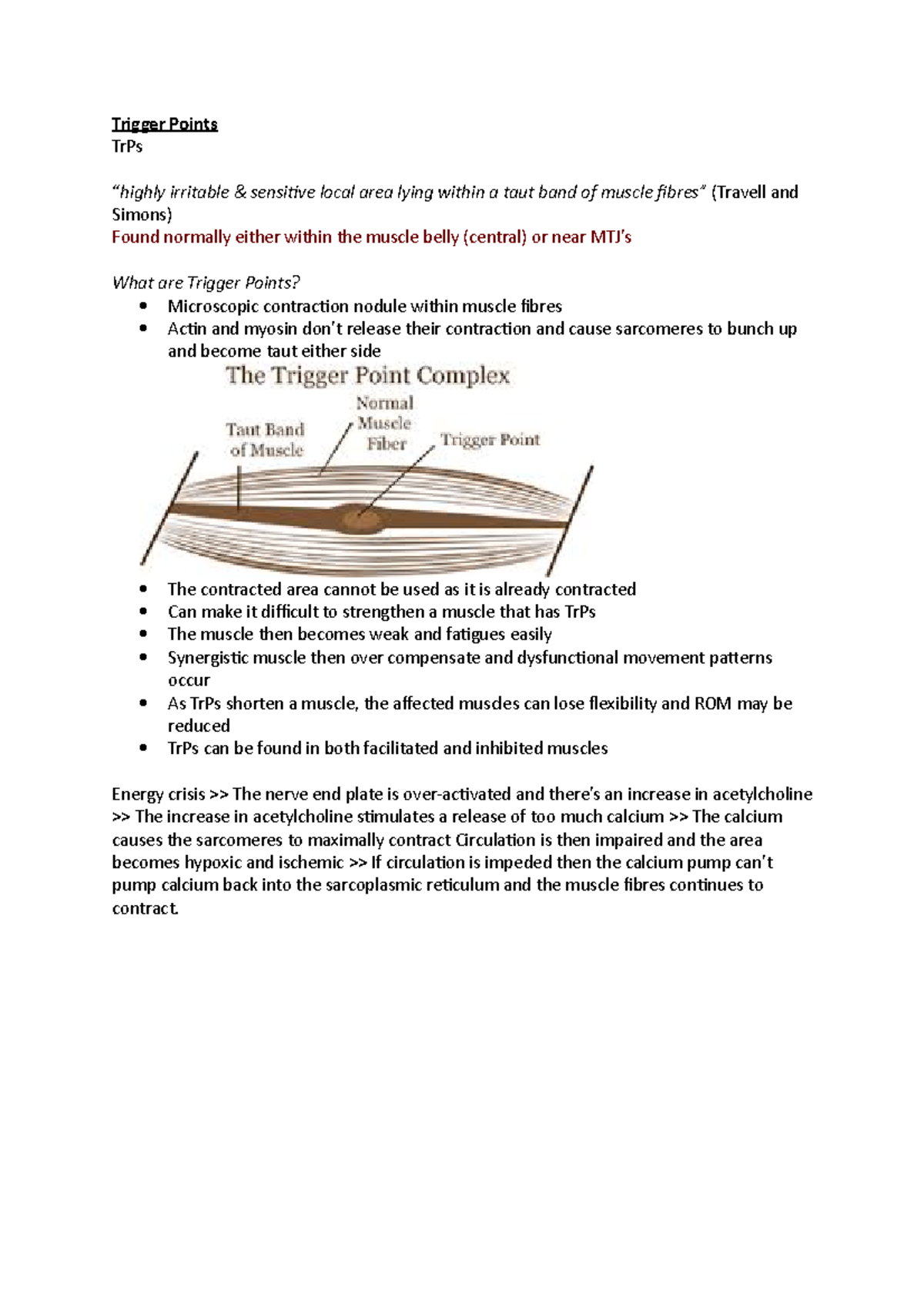 Trigger Points - What they are and how to treat them - Trigger Points ...
