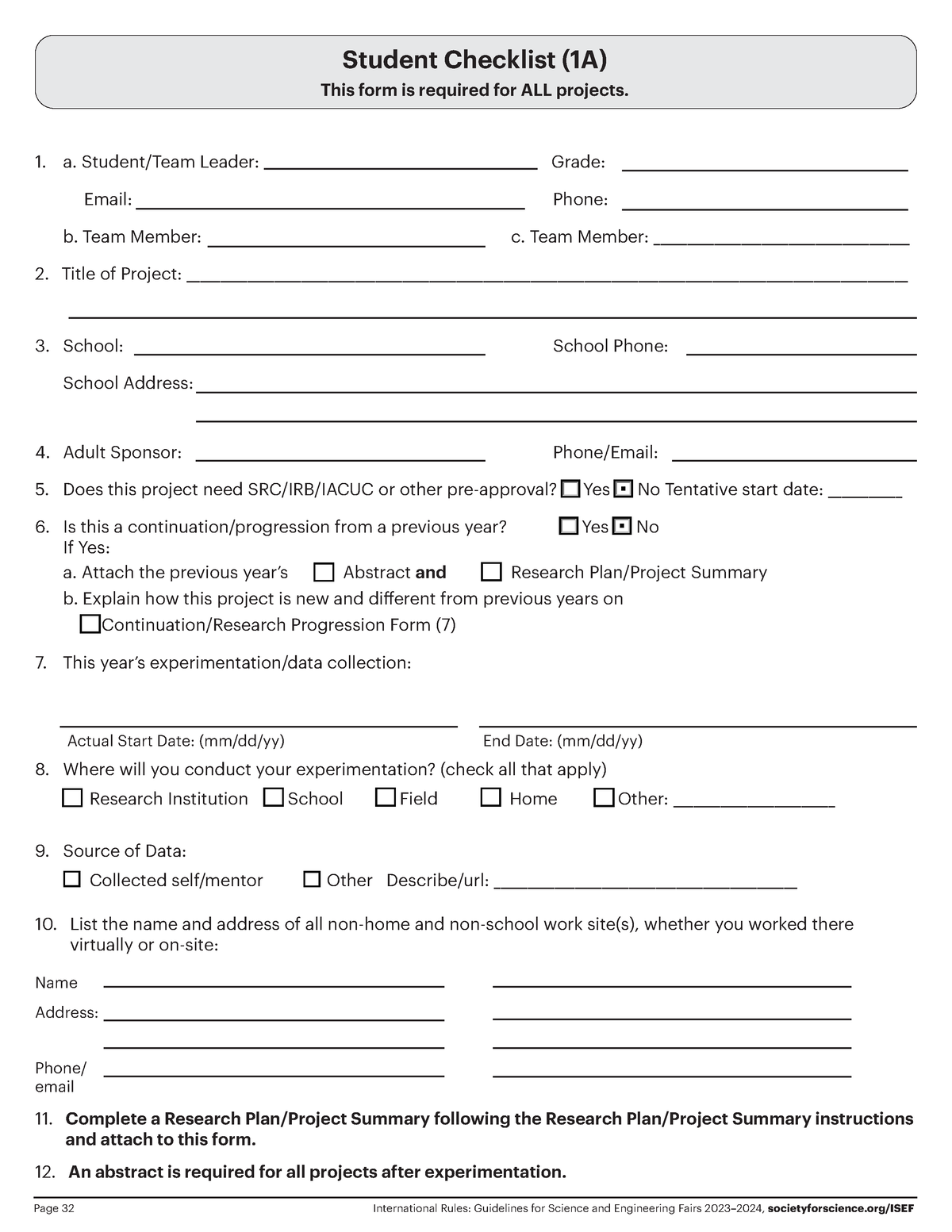 1A-Student-Checklist - Page 32 International Rules: Guidelines for ...