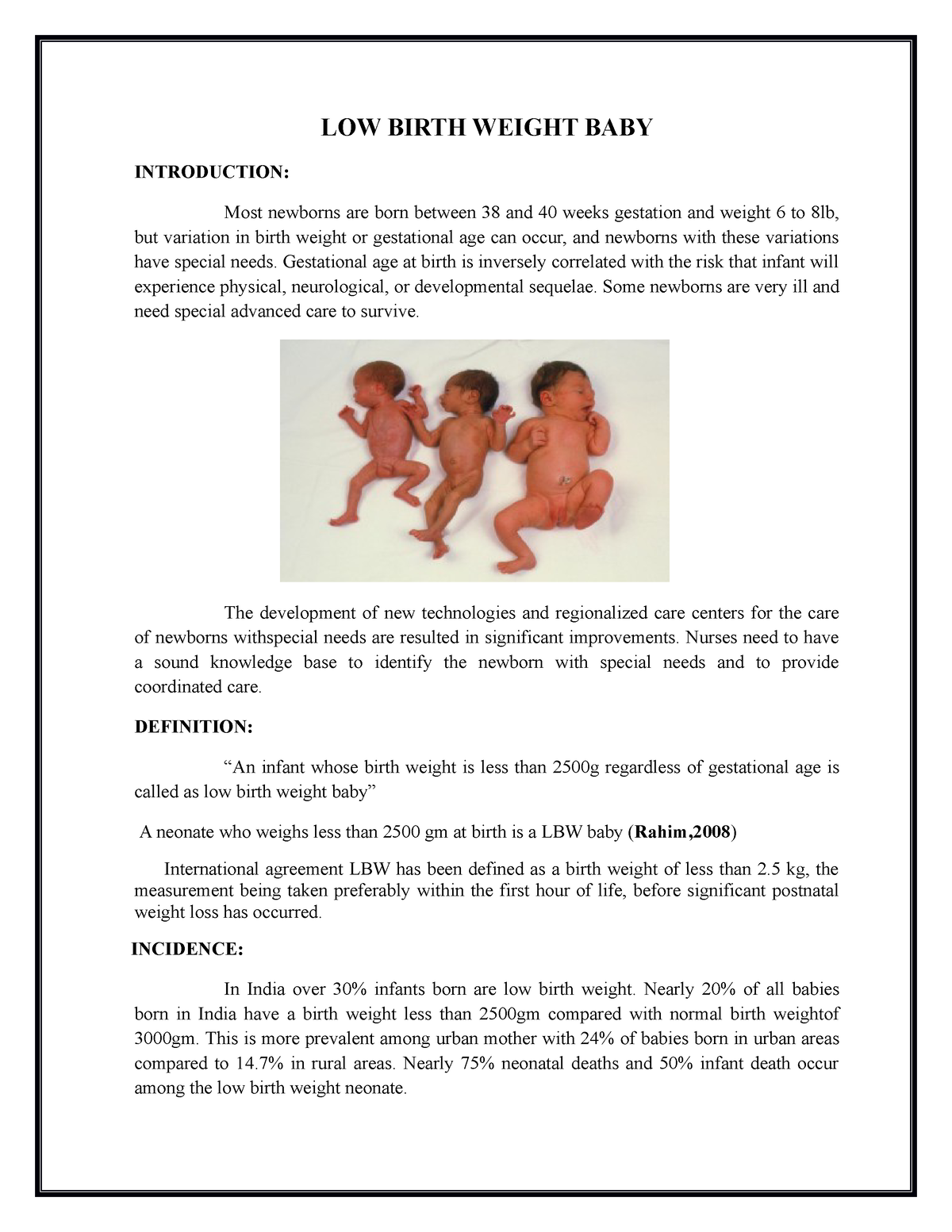 low-birth-weight-assignment-low-birth-weight-baby-introduction