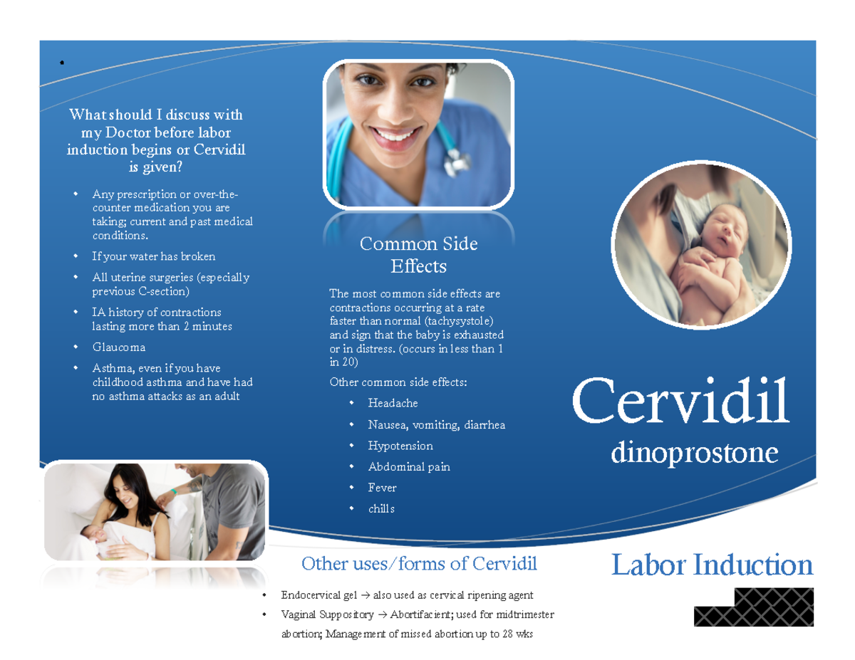 Cervidil sample pamphelt - ####### • What should I discuss with my ...