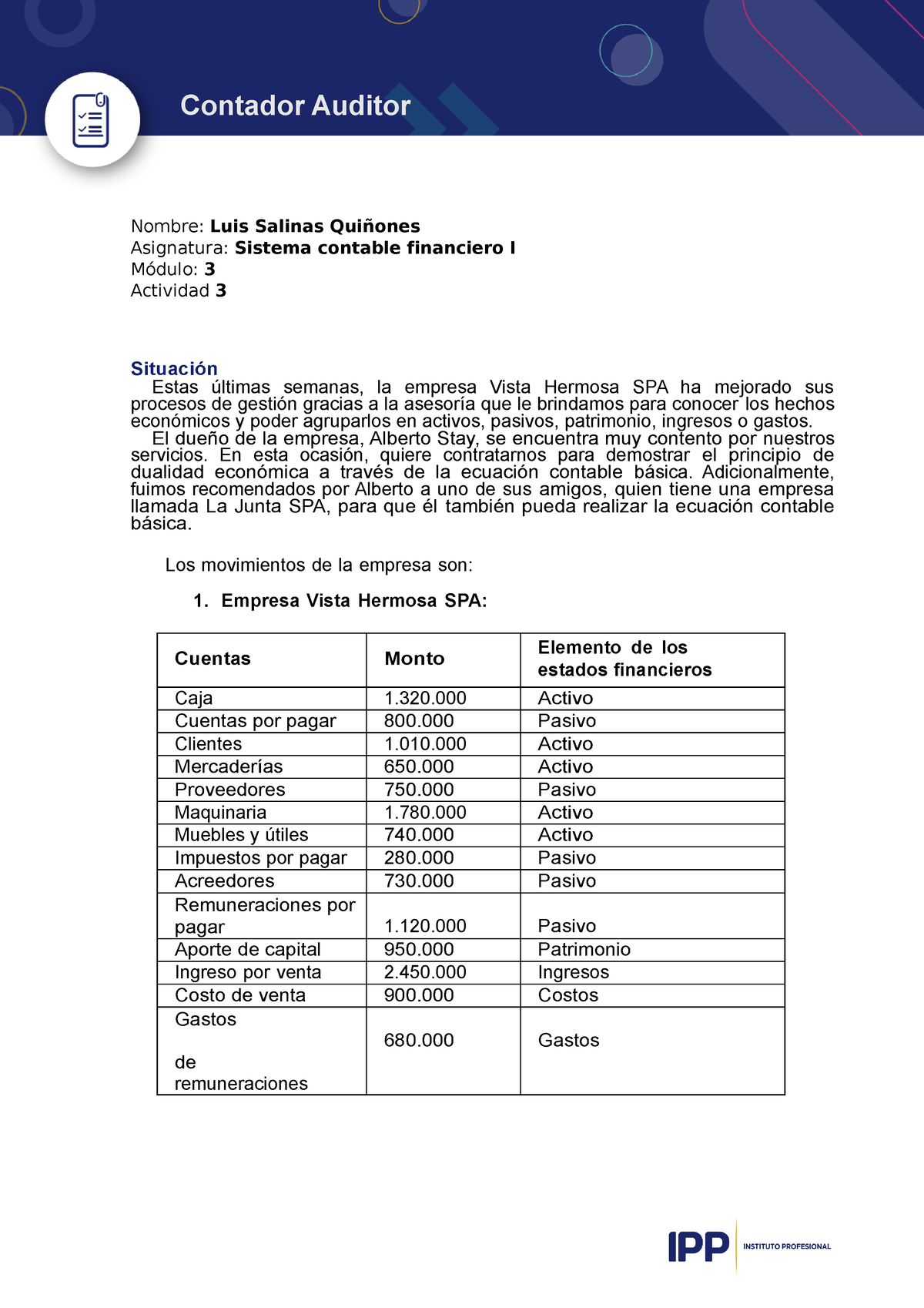 API3 - Sistema Contable Financiero I-Luis Salinas - Contador Auditor ...