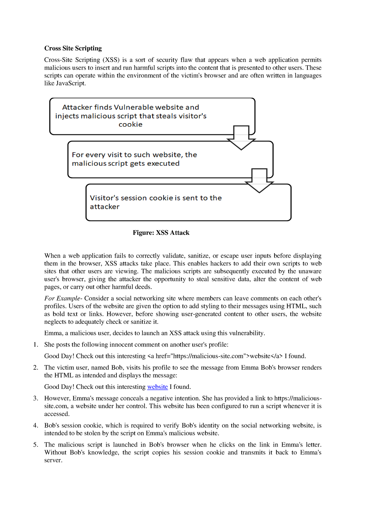 Cross Site Scripting 2 - Easy Language - Cross Site Scripting Cross ...