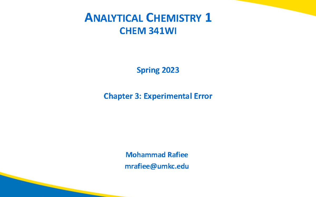 0131+Chapter+3 - Lectures notes and practice problems - ANALYTICAL ...
