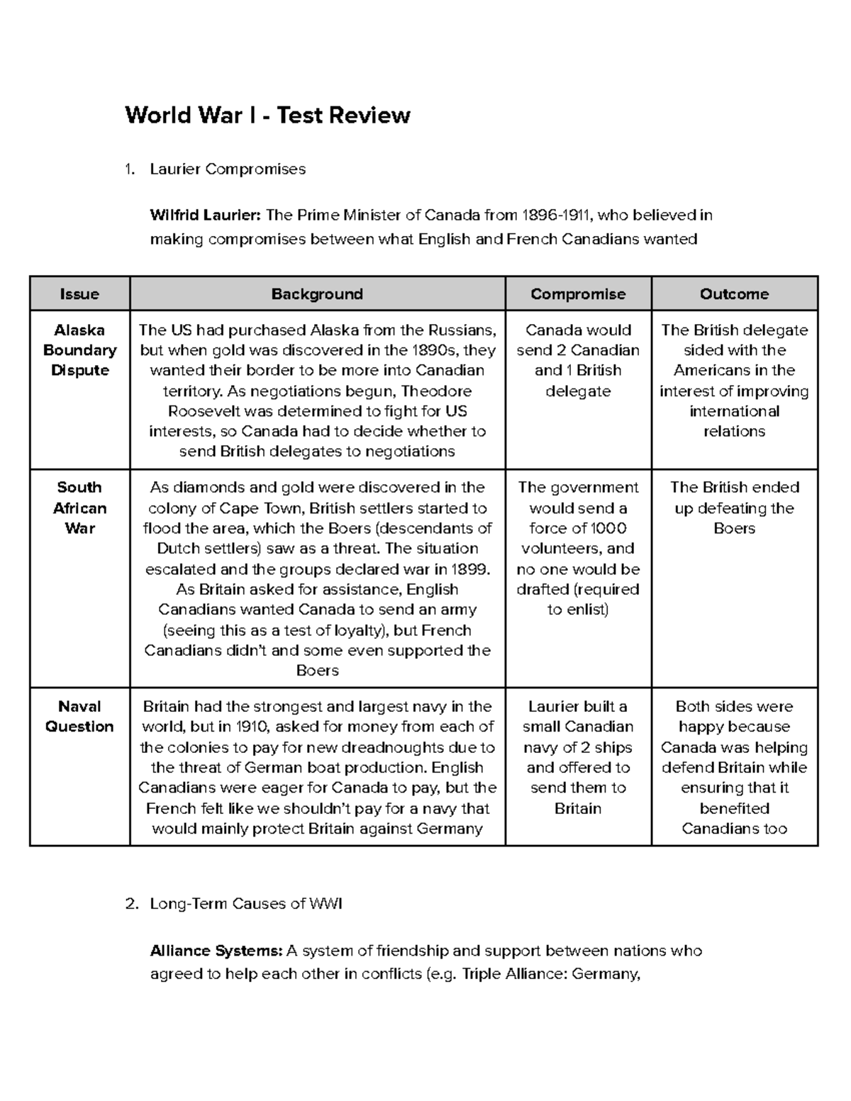 chc2d-canadian-history-world-war-i-summary-test-review-world-war