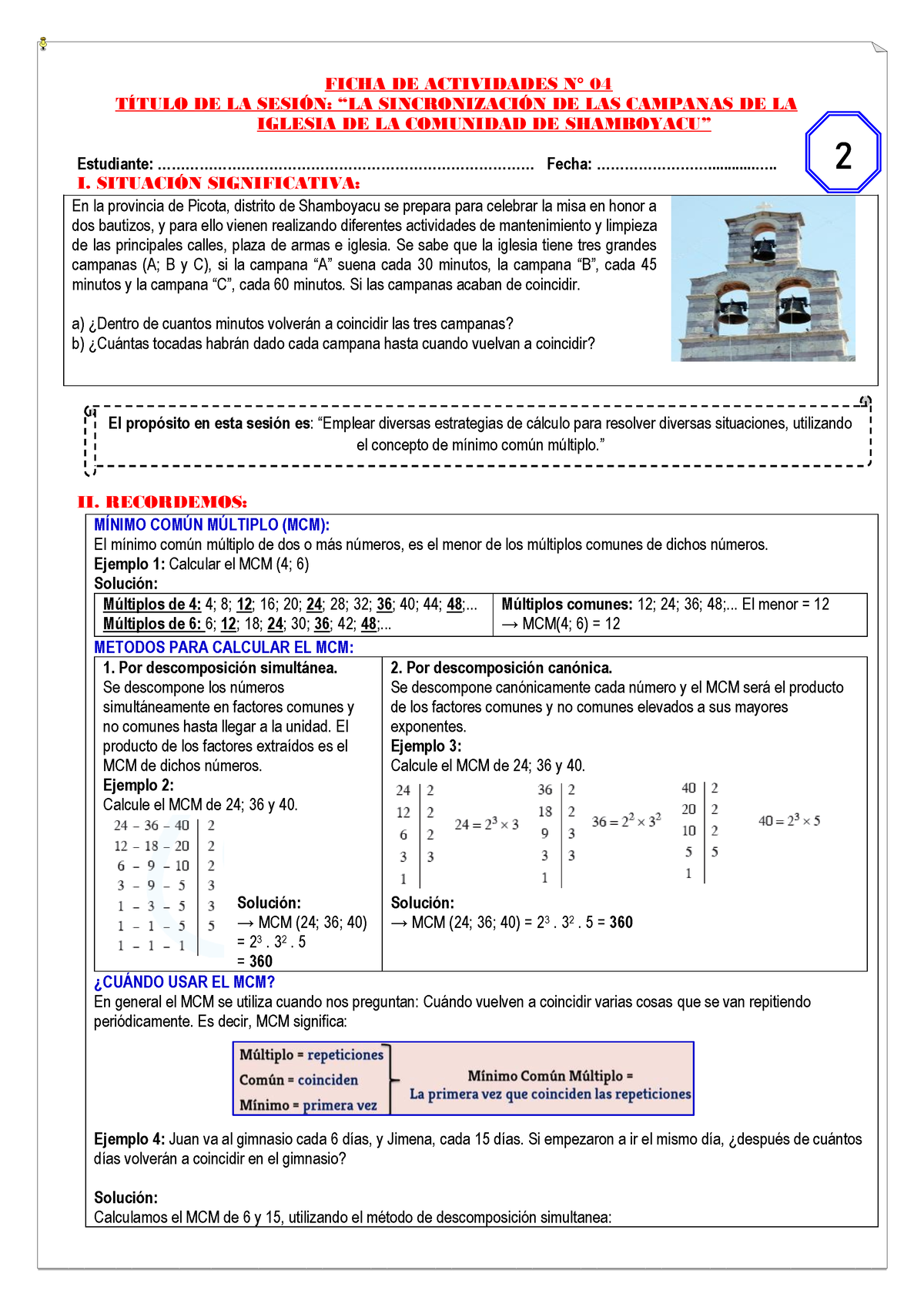 1° Sesión 03 - EDA 02 - Ficha 3 - Nivelación De Matemática- Ingeniería ...