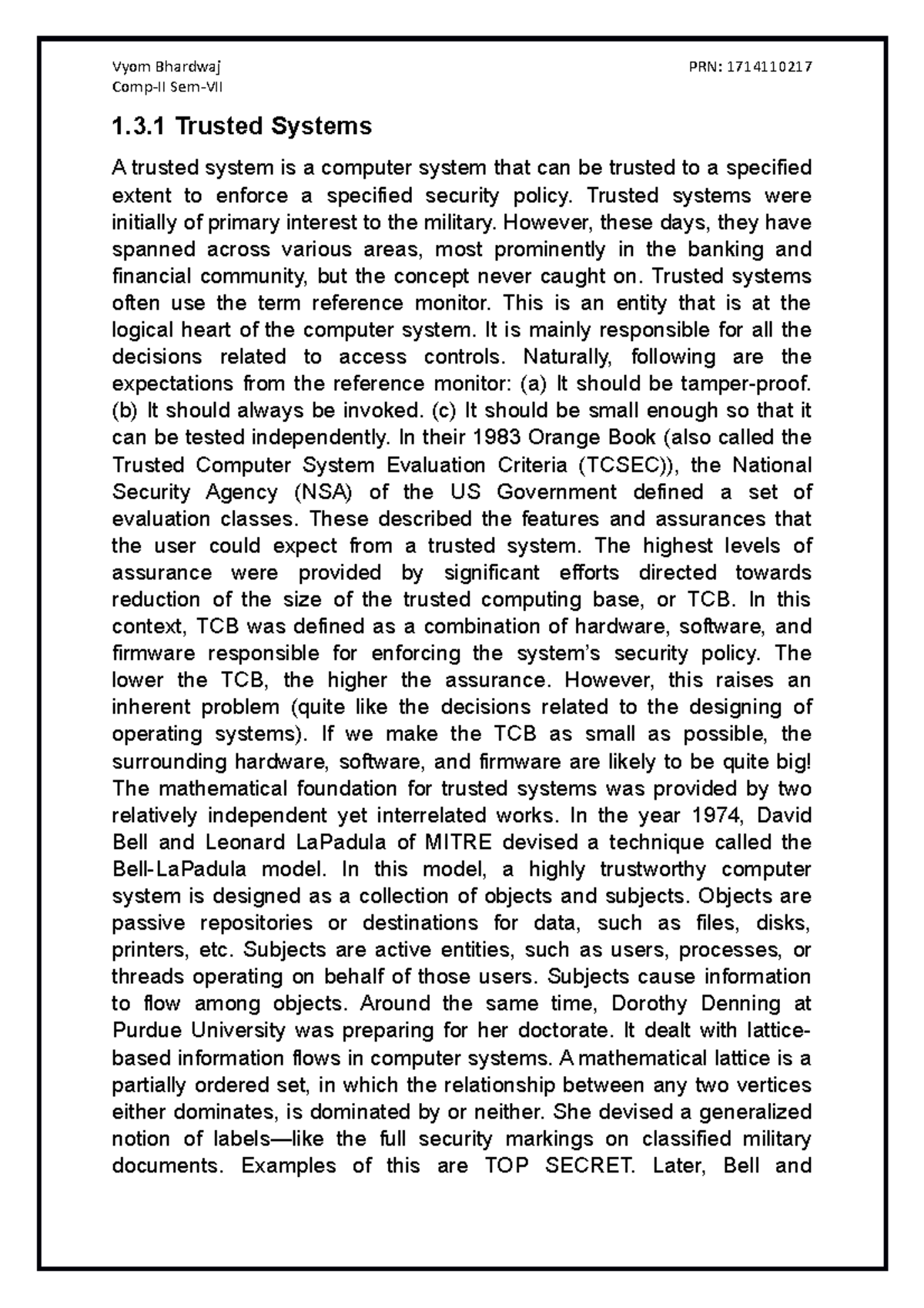 A-2 - Lecture notes 3-4 - Network Security and Cryptography - BVP - Studocu