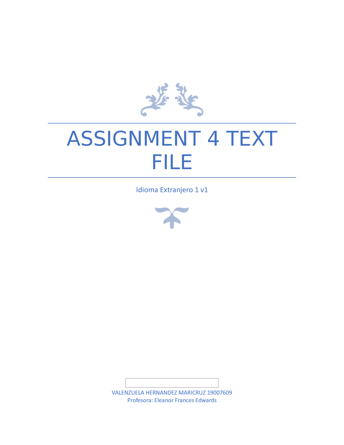 idioma extranjero 2 assignment 4 text file uveg