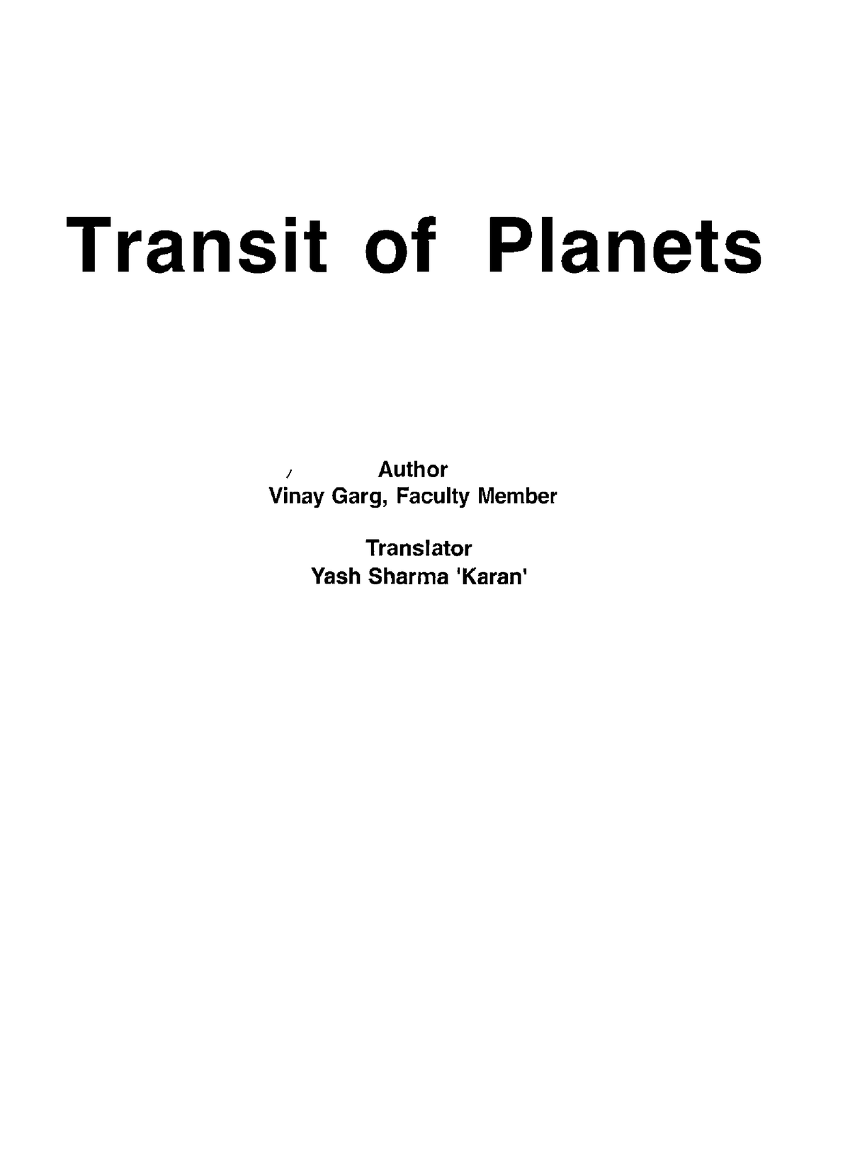 194788918-transit-of-planets-transit-of-planets-i-author-vinay-garg