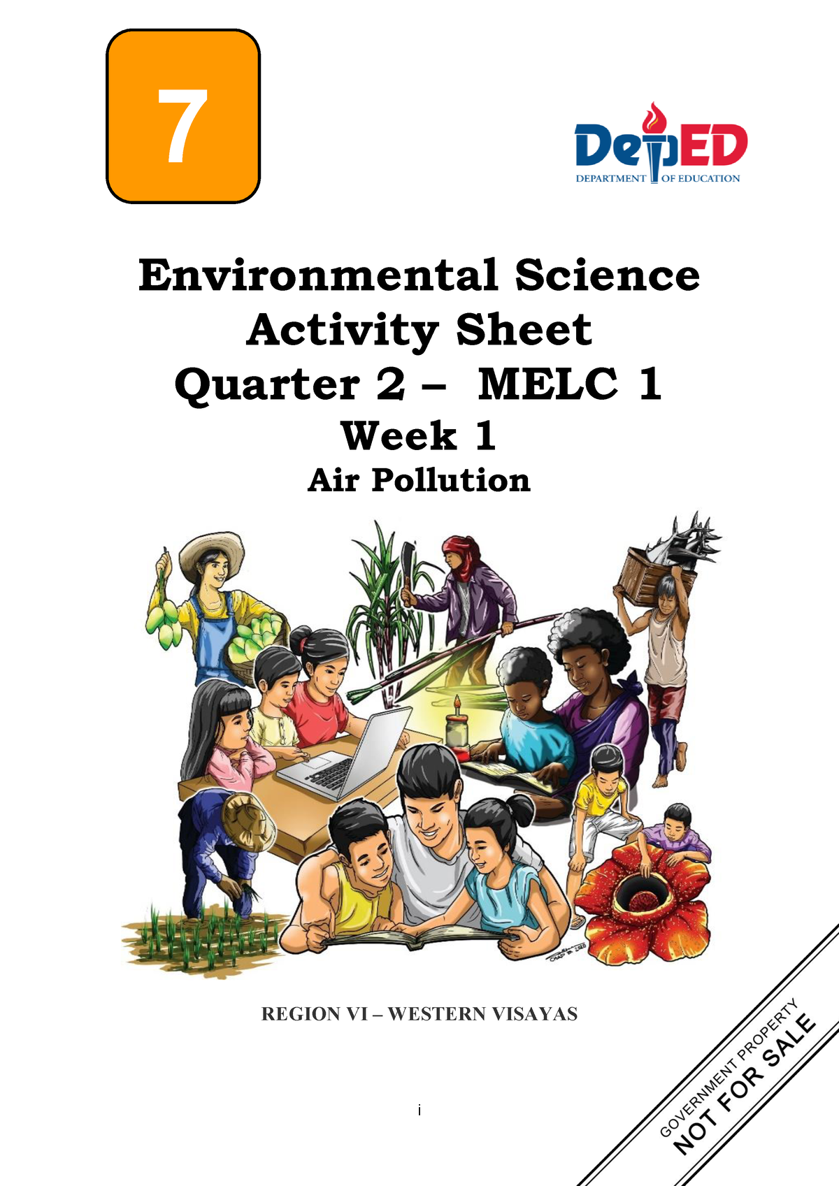 LAS Environmental science grade 7 acfsg - ####### i Environmental Science  Activity Sheet Quarter 2 - Studocu