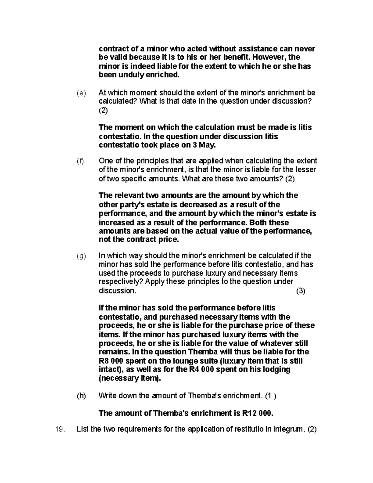 Restitutio In Integrum Noun _ Restitutio ad integrum – NGTHWR