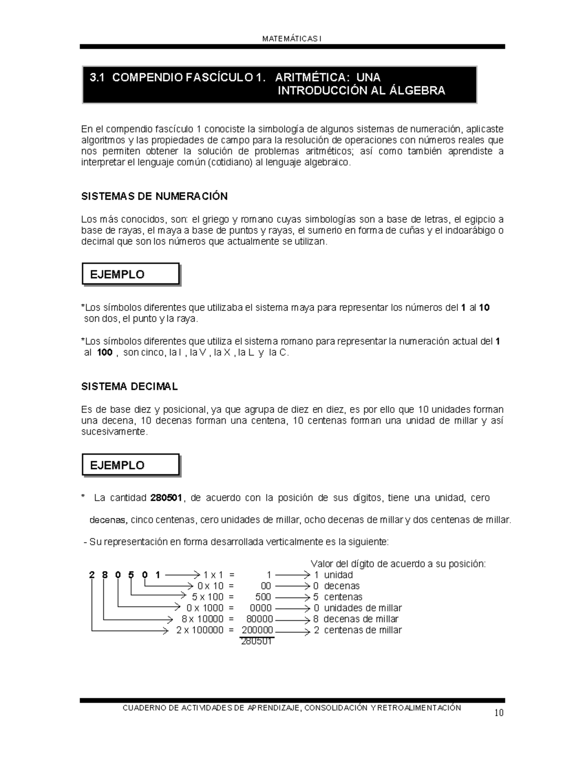 Aritmetica Y Algebra Hoooy Cetys Universidad Studocu