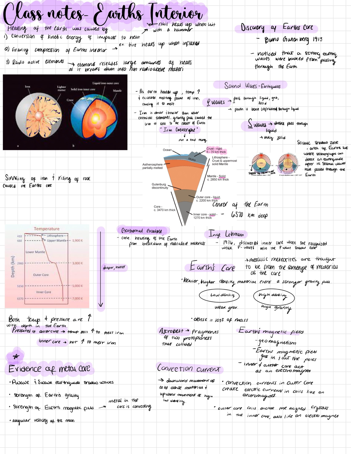 Geology-04 - Chapter 1 - my personal notes so my handwriting/comments ...