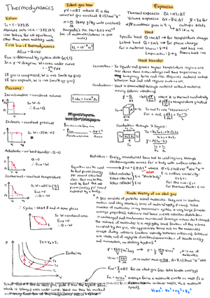 Formula Sheet PHYS101 Engineering Physics 1A - Engineering Physics A ...