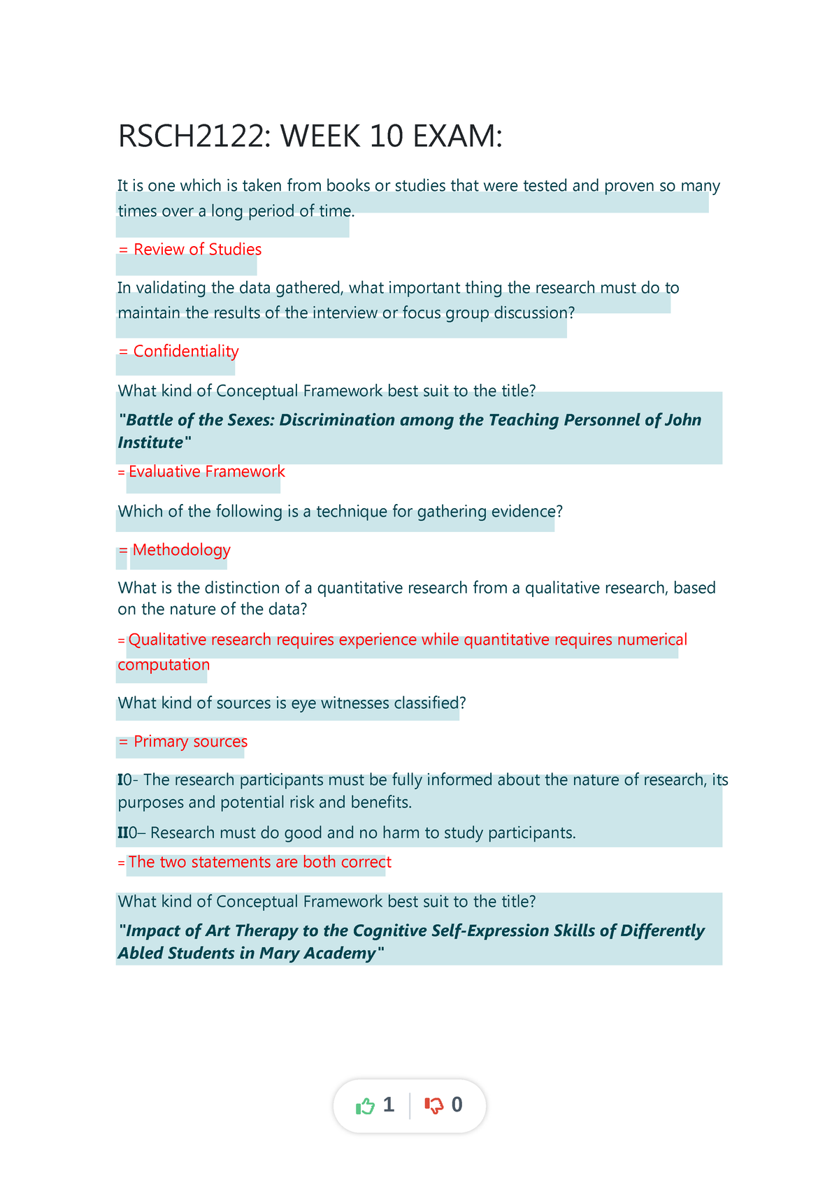 Rsch2111-practical-research-1-10-exam-only-compress Compress - RSCH2122 ...