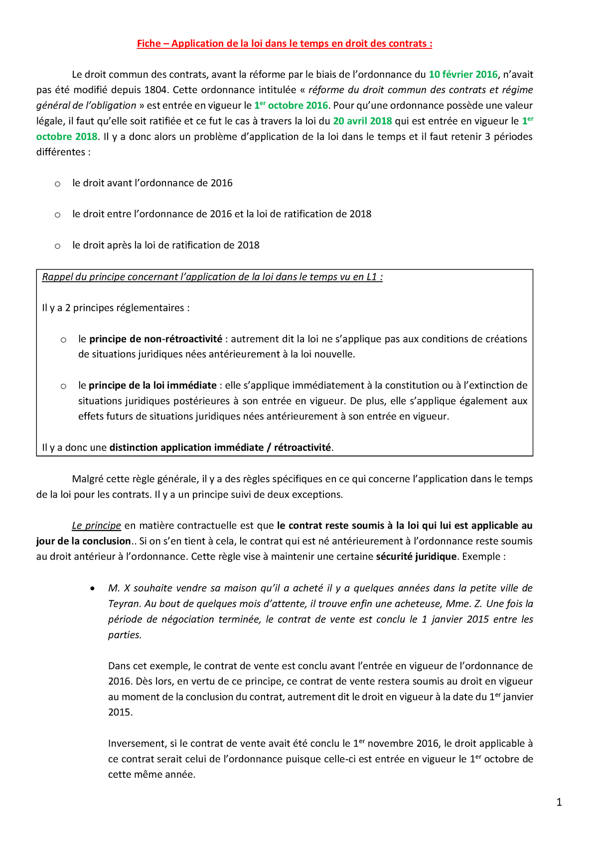 l'application de la loi dans le temps dissertation pdf