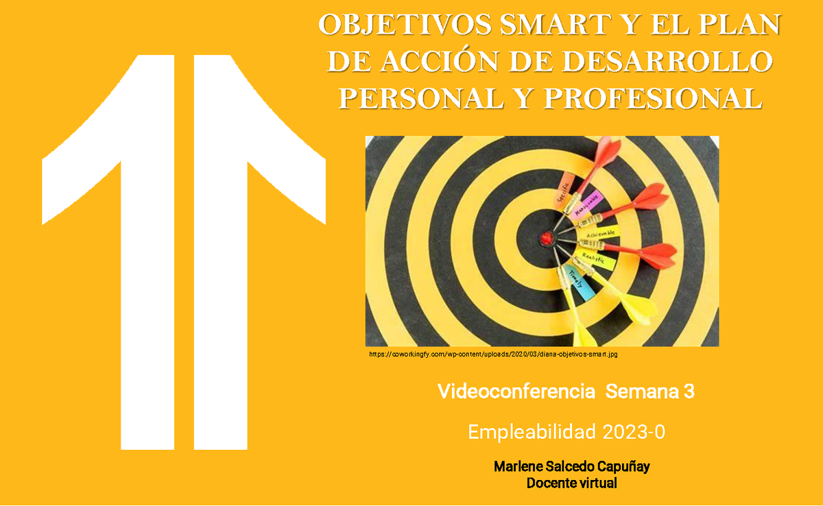 VC Semana 3 Objetivos Smart 2 - Videoconferencia Semana 3 Empleabilidad ...