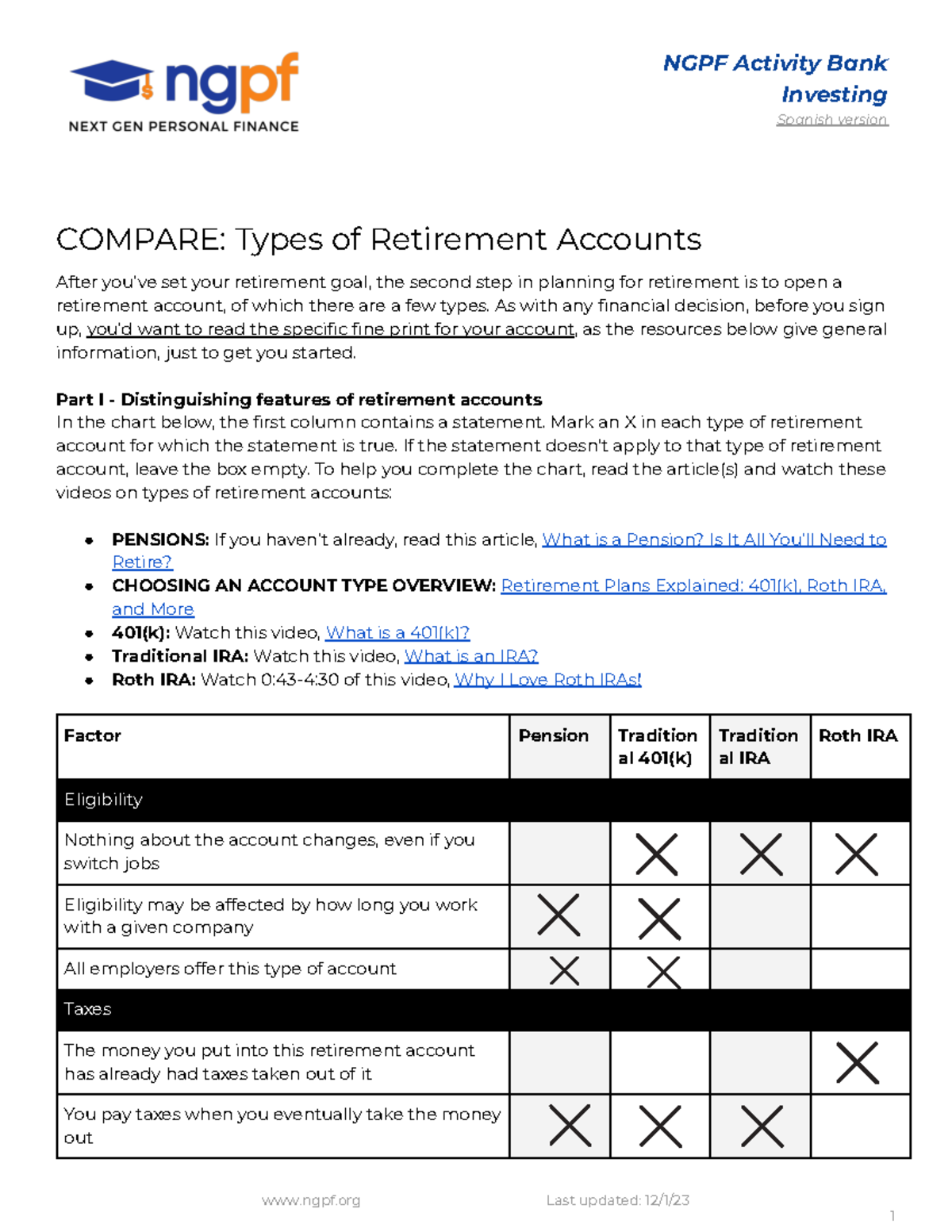 Compare +Types+of+Retirement+Accounts NGPF Activity Bank Investing