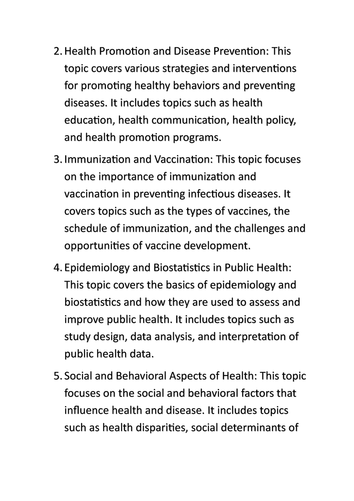 Social And Preventive Pharmacy 2 - Health Promotion And Disease ...