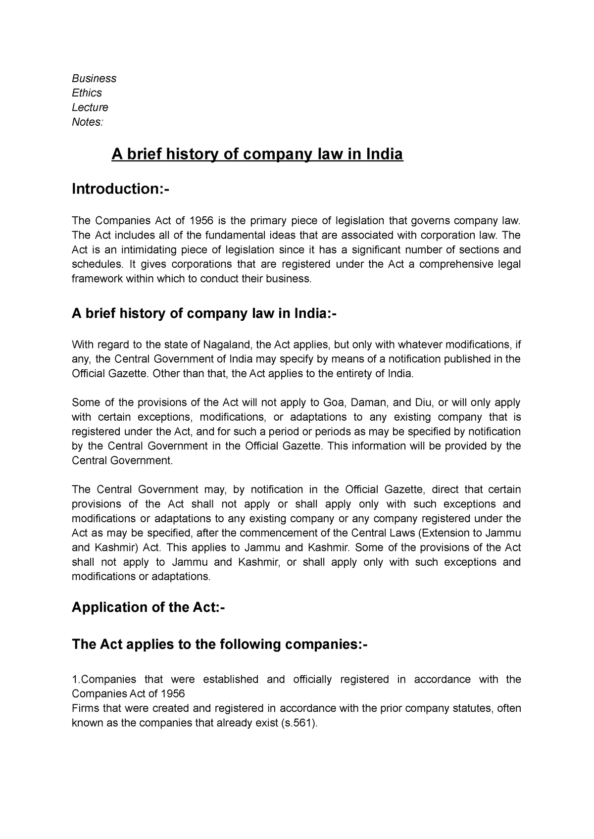 a-brief-history-of-company-law-in-india-business-ethics-lecture-notes