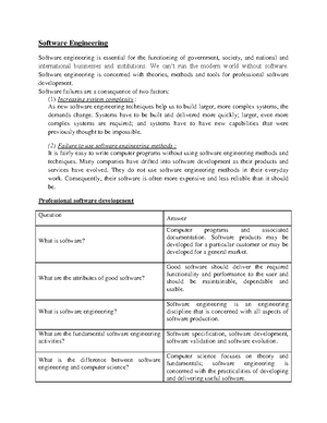 Software Engineering 10 Solutions Manual - Software Engineering 10 ...