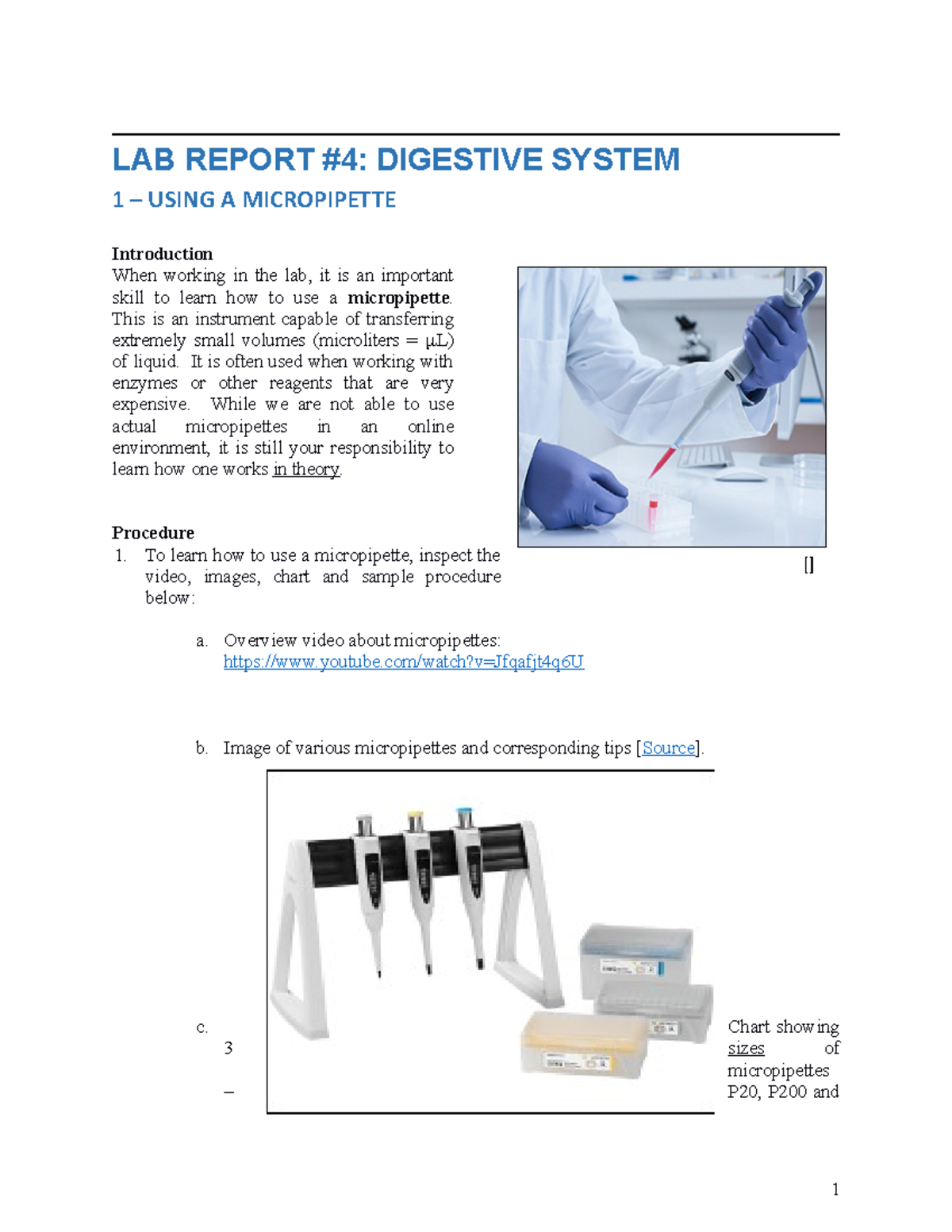 1958890628 gaps wow LAB REPORT 4 DIGESTIVE SYSTEM 1 USING A