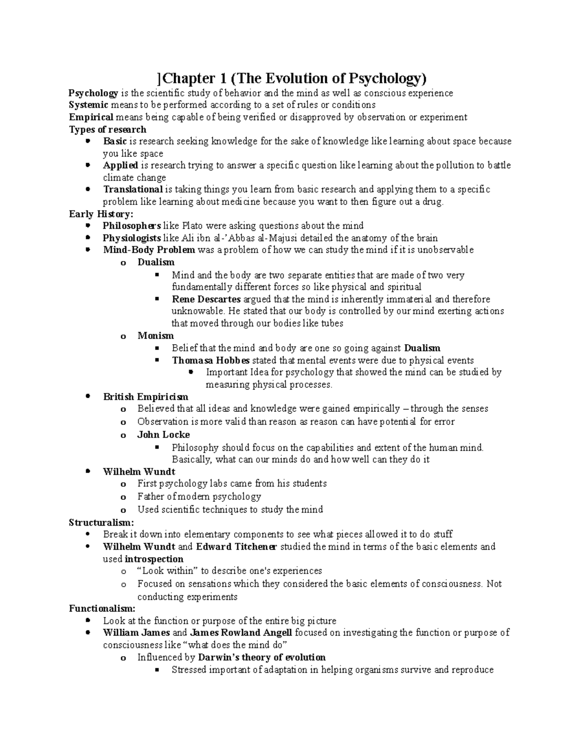 Chapter 1 2 3 Exam Study Guide - ]Chapter 1 (The Evolution Of ...