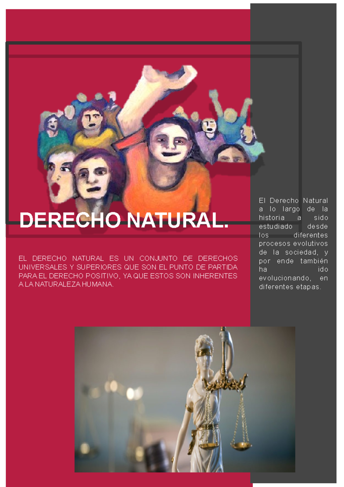 Derecho Natural Anthonella Freire - DERECHO NATURAL. EL DERECHO NATURAL ...