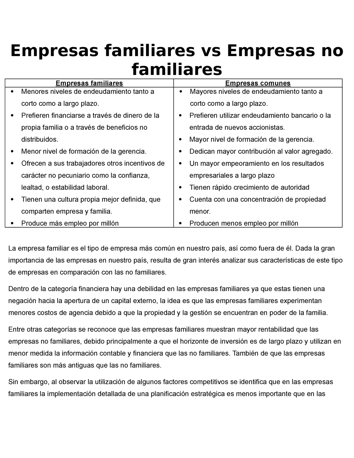 La empresa familiar - Administración, Gestión organizacional, enfoques