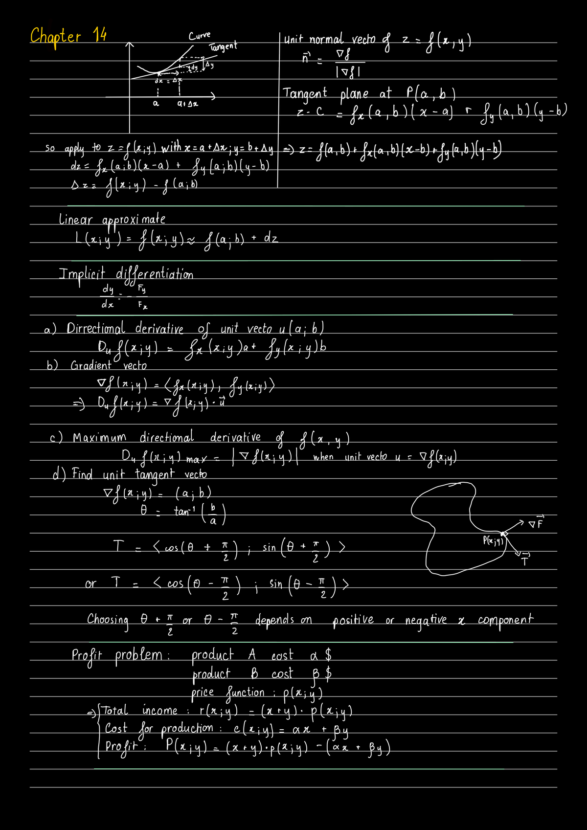 Calculus 2 chap14 - note - Calculus 2 - Studocu