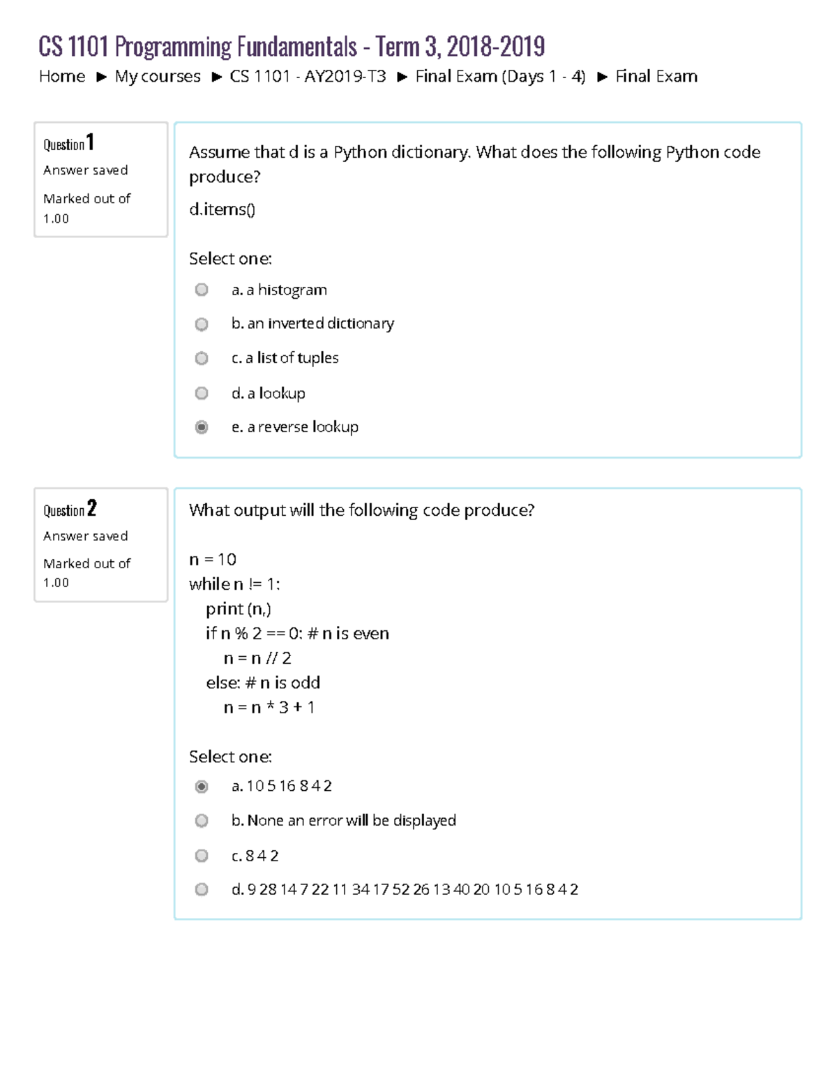 Final Exam - My.uopeople/mod/quiz/attempt?attempt=1772932&cmid=169617 1 ...