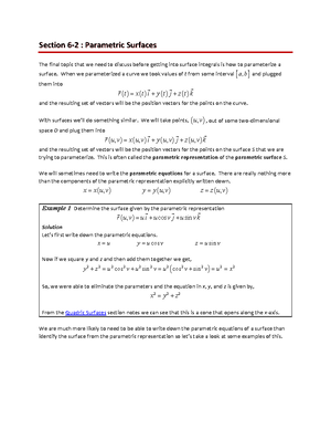 Calc III Greens Thm - Lecture Notes - Section 5-7 : Green's Theorem In ...