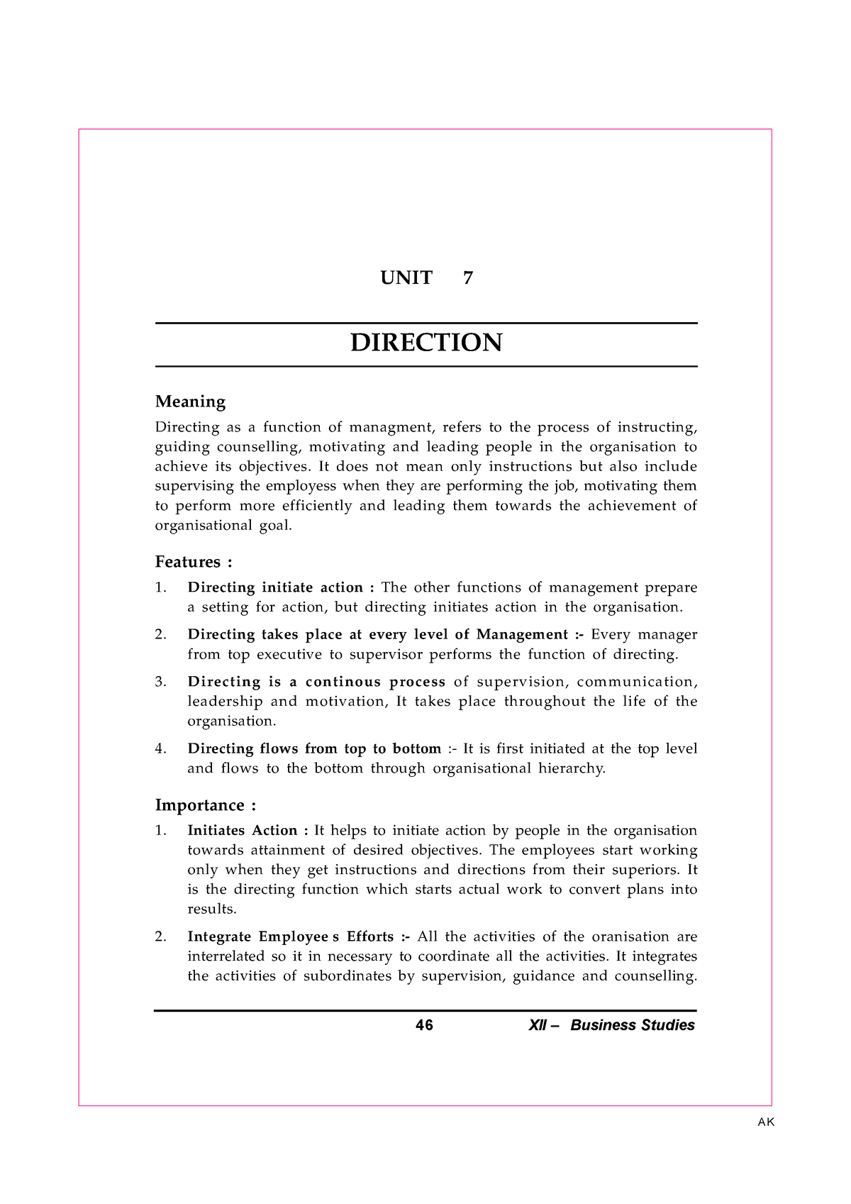 7-direction-46-xii-business-studies-unit-7-direction-meaning