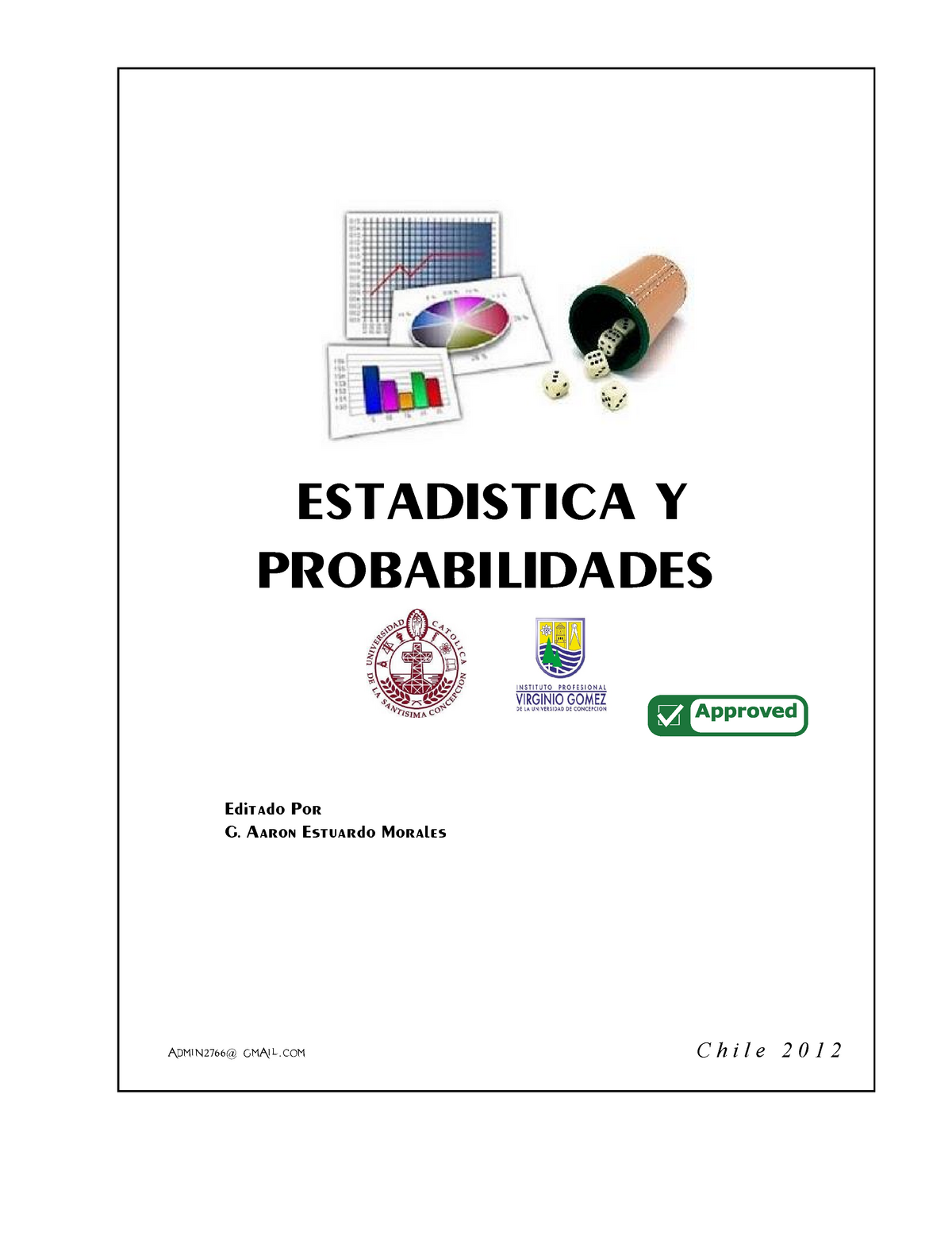 Estadisticay Probabilidad - ./ $./b 4 +-* $'$ . Indice Contenido Página ...