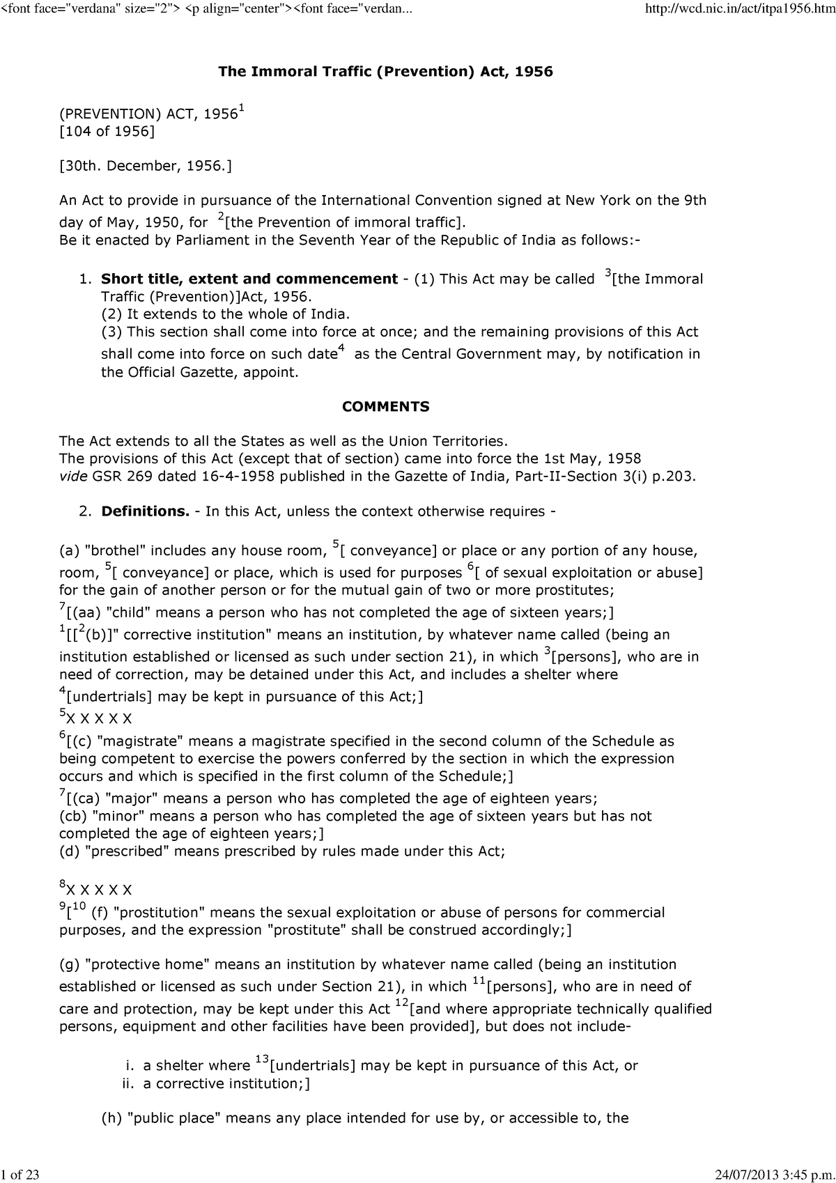 The Immoral Traffic Prevention Act 1956 The Immoral Traffic   Thumb 1200 1698 