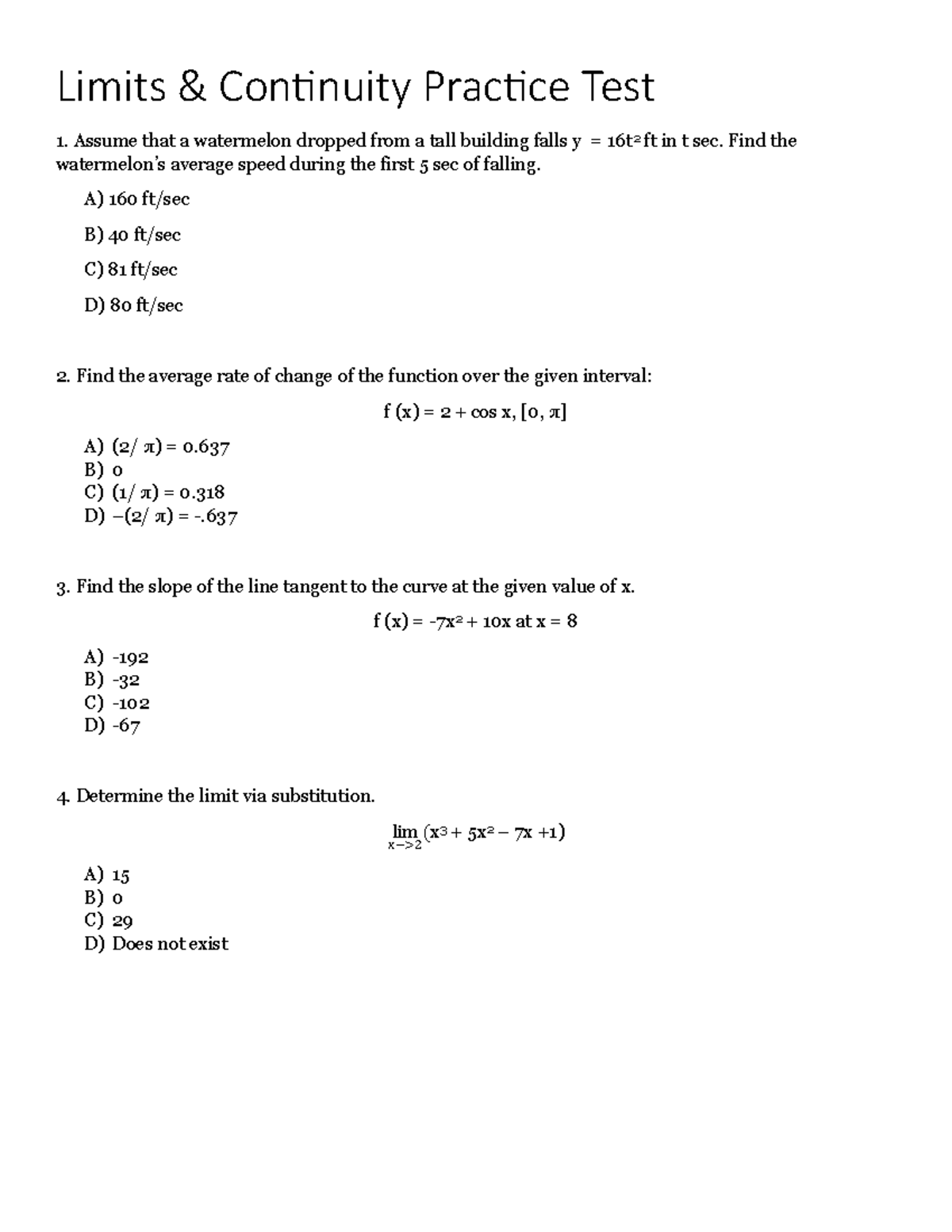 limits-and-continuity-practice-test-studocu