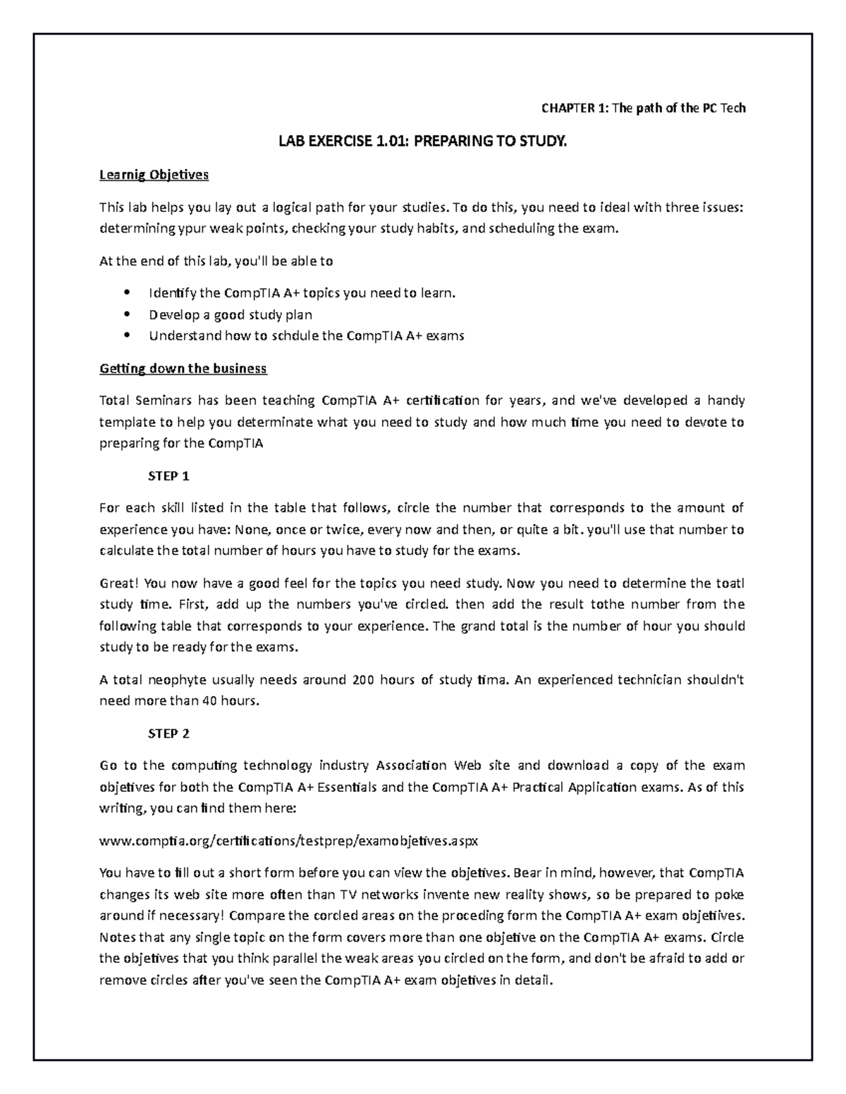PCs Book - manual de laboratorio - CHAPTER 1: The path of the PC Tech ...