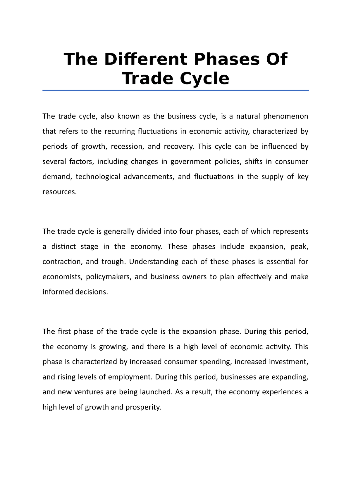 the-different-phases-of-trade-cycle-the-different-phases-of-trade