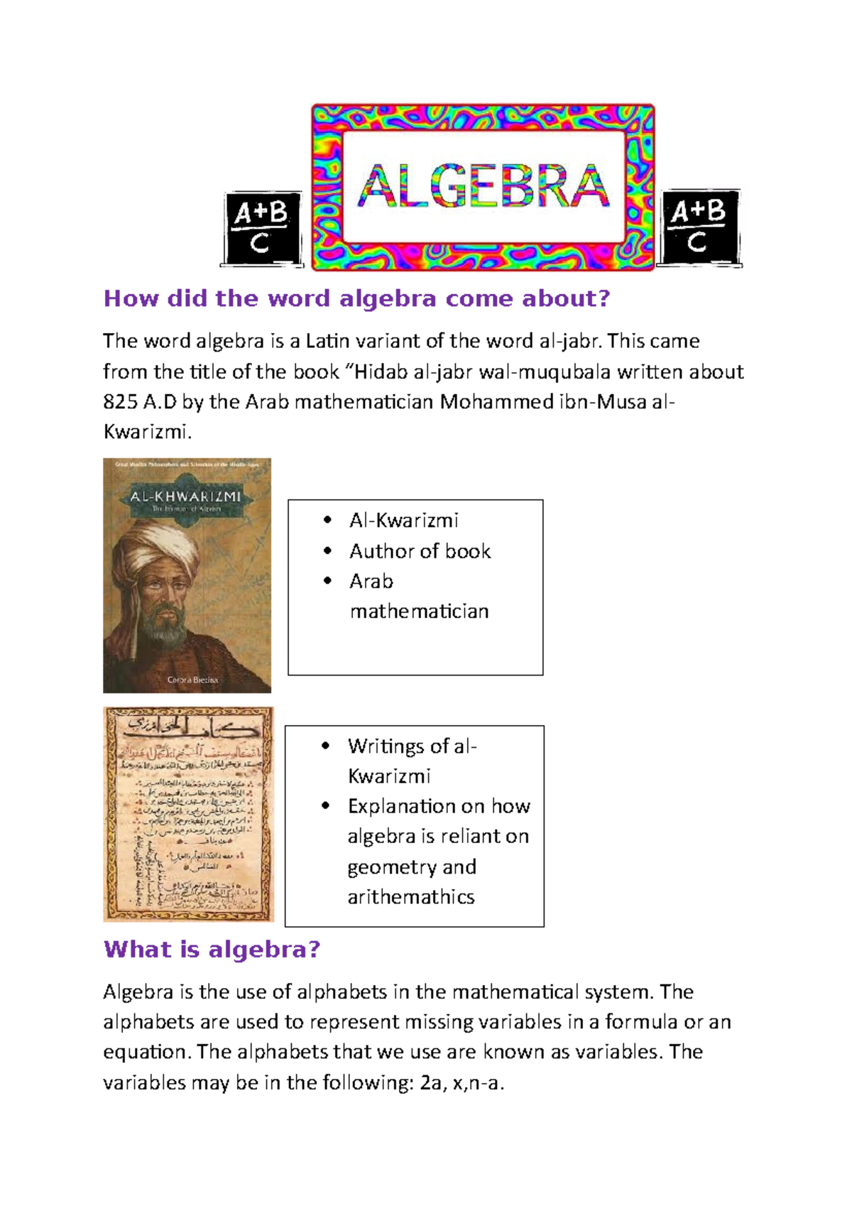 algebra-project-how-did-the-word-algebra-come-about-the-word-algebra