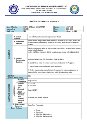 PE9-Q4-MOD1 - PE-2 Q4 M1 - Physical Education Quarter 4 - Module 1 ...