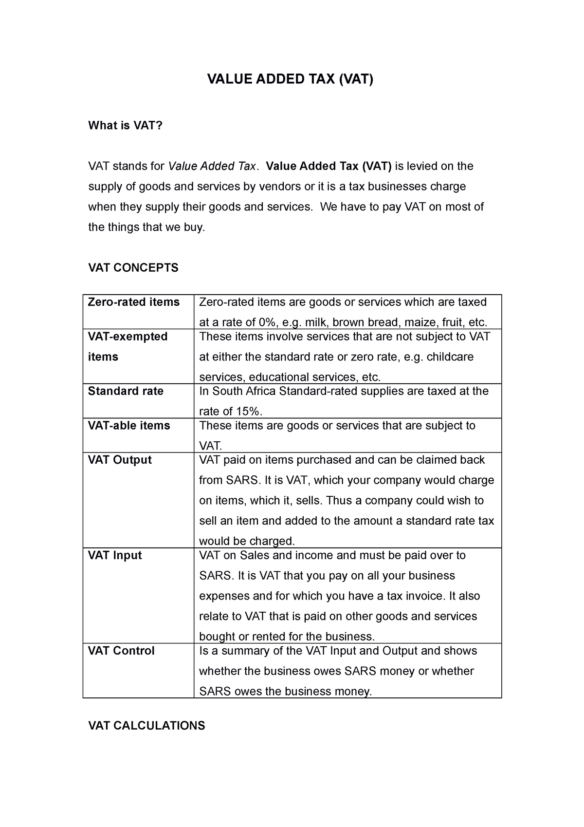 15 Value Added TAX VALUE ADDED TAX VAT What Is VAT VAT Stands For   Thumb 1200 1698 