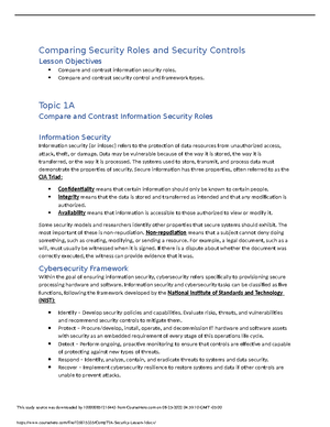 Cyber Security Syllabus - INT242:CYBER SECURITY ESSENTIALS Course ...