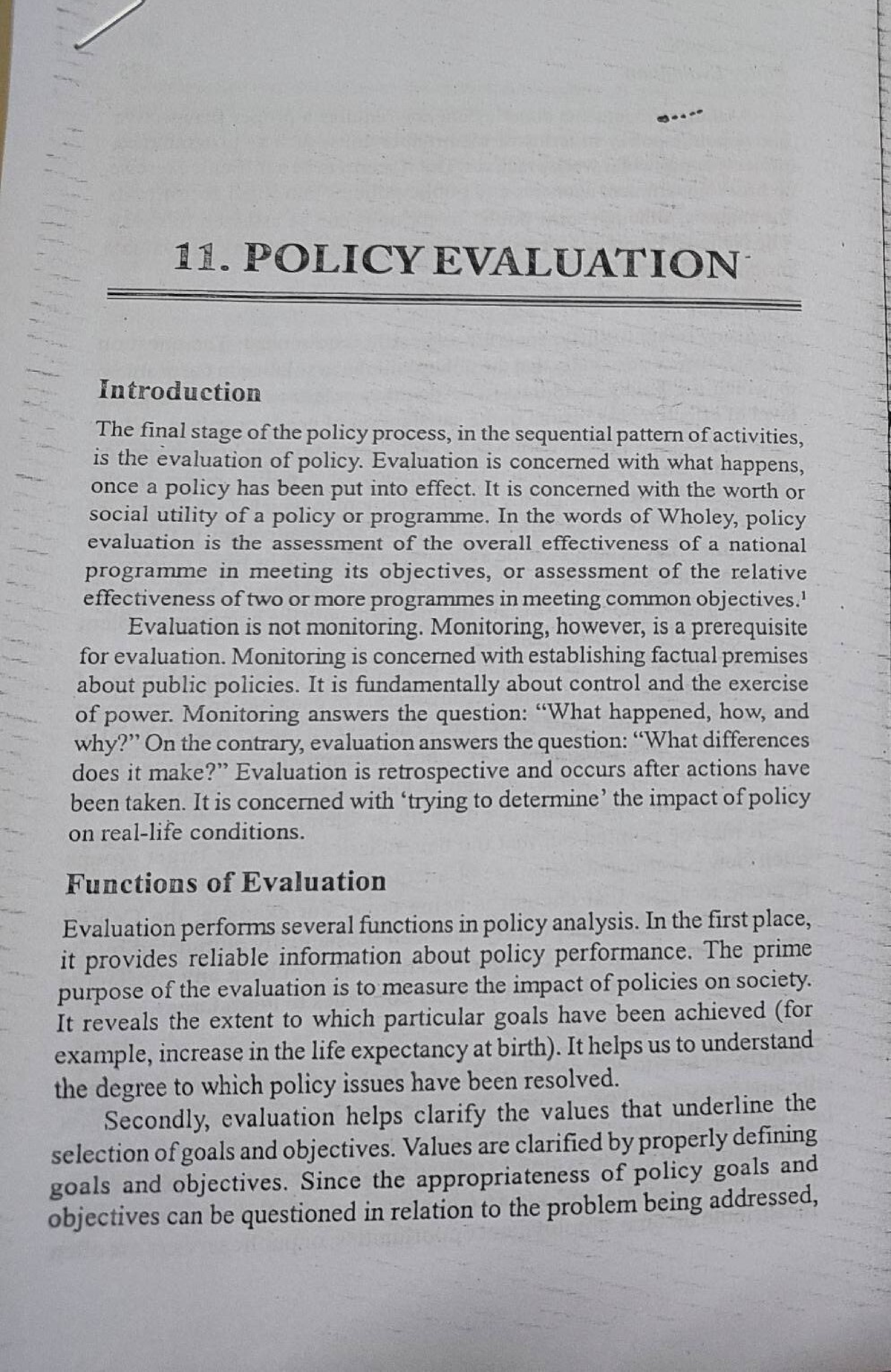 Policy-evaluation - Public Policy In Bangladesh - Studocu