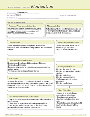 Template Psyllium (laxative) - ACTIVE LEARNING TEMPLATES Medication ...