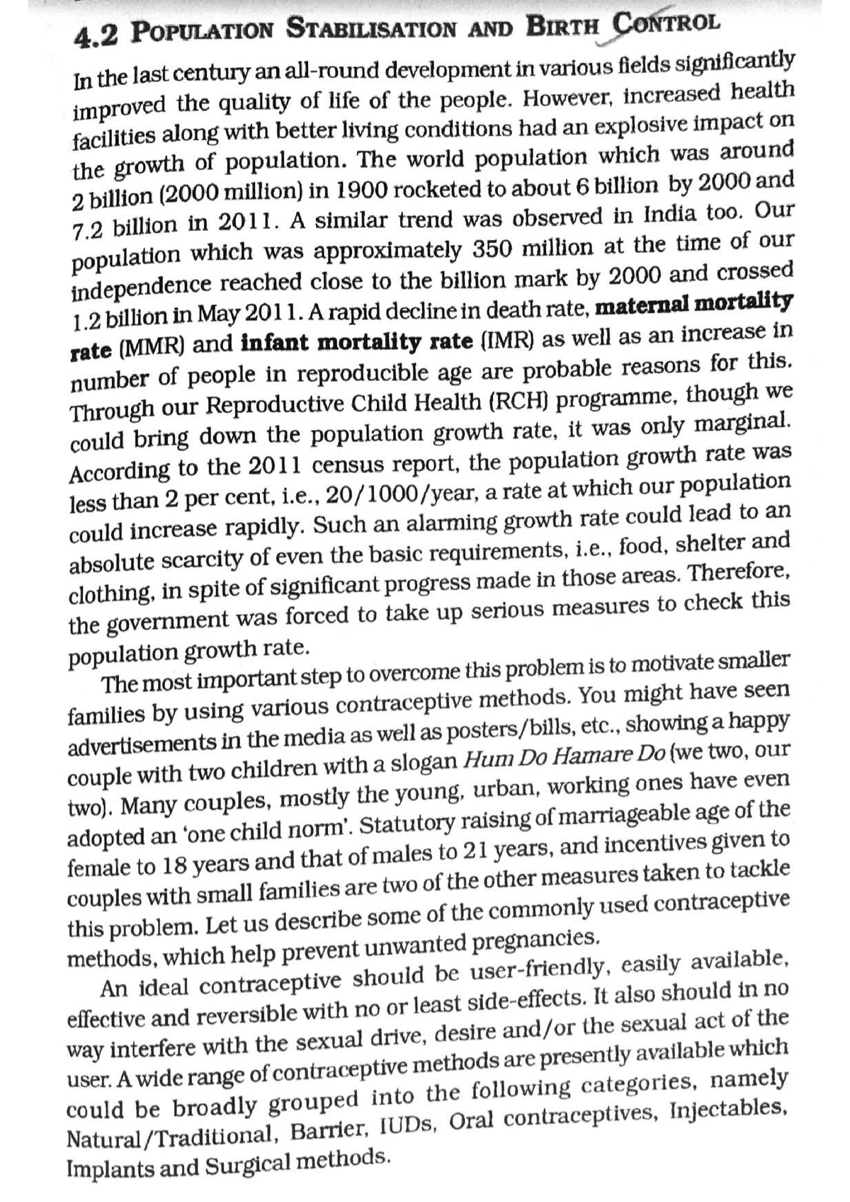 Population Growth - +2 Biology Science - Studocu